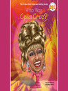 Cover image for Who Was Celia Cruz?